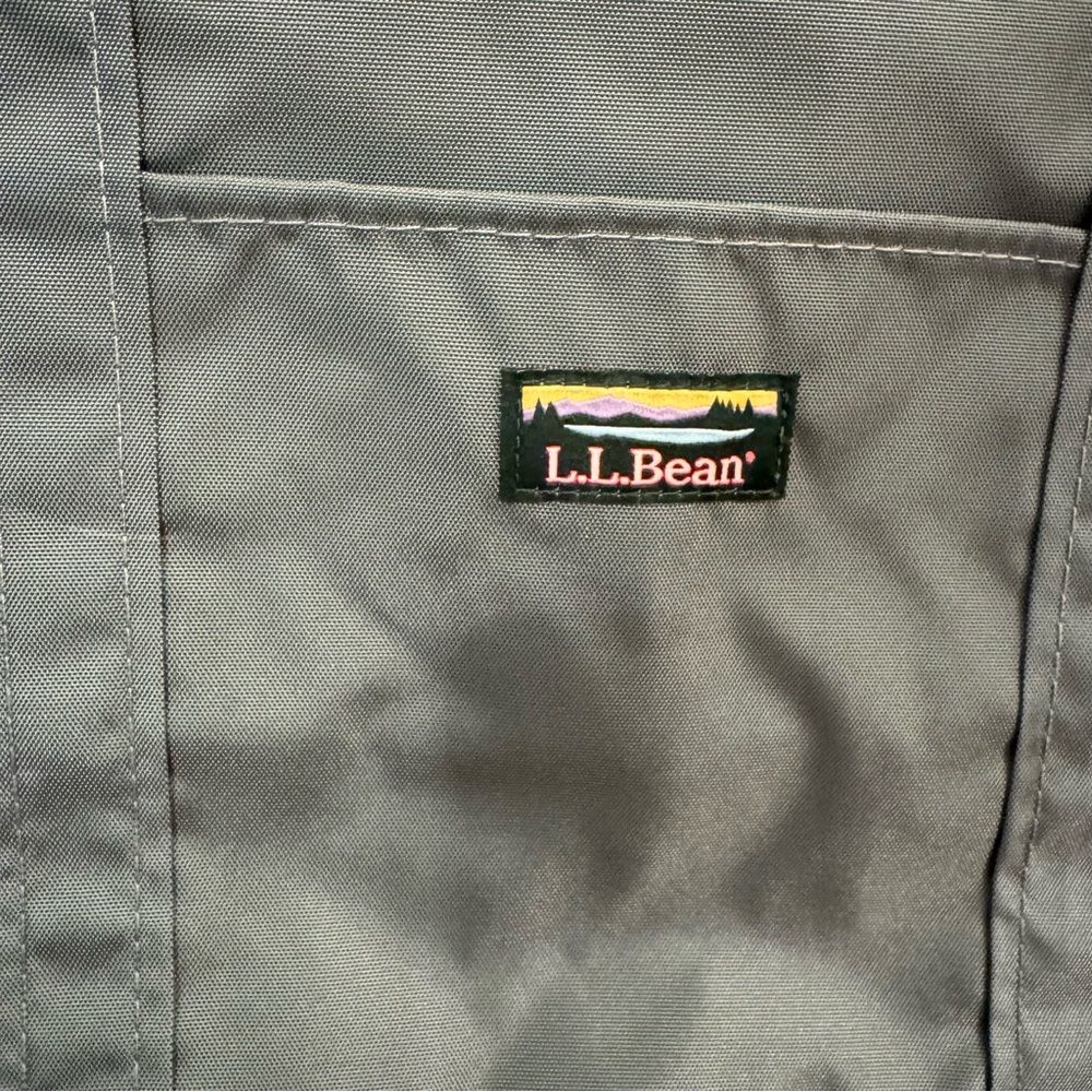 L.L.Bean Soft Spruce Large Lightweight Tote Bag - Picture 3 of 9
